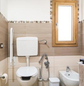 Koupelna v ubytování B&B Gonare