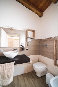 Koupelna v ubytování B&B Gonare