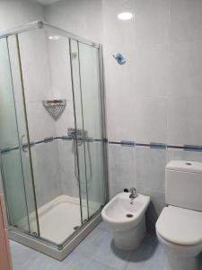 ห้องน้ำของ Apartamento Tira Finisterre