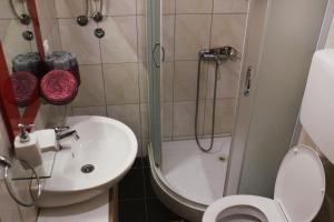 Koupelna v ubytování Apartment Sirius Kopaonik