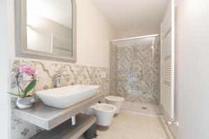 Kúpeľňa v ubytovaní Antico Borgo B&B Cannobio