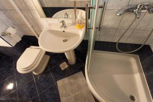 Koupelna v ubytování Apartman Budimir1