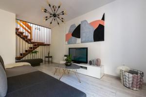 Setusvæði á Sea view modern spacious lounge house