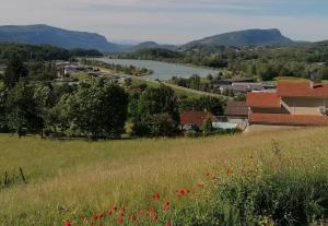 Paesaggio naturale nelle vicinanze della villa
