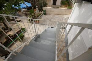 Balkón nebo terasa v ubytování Apartment in Stara Novalja with sea view, terrace, air conditioning, WiFi (183-3)