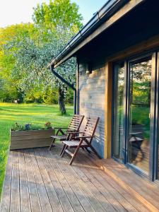 Zahrada ubytování Holiday home Slokas