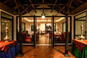 Restaurace v ubytování Grand Hotel Kathmandu