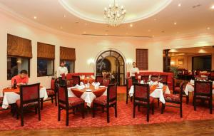 Restaurace v ubytování Grand Hotel Kathmandu