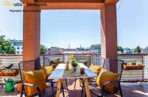 Balkon lub taras w obiekcie Baltic Apartments - Apartament Słoneczny Taras