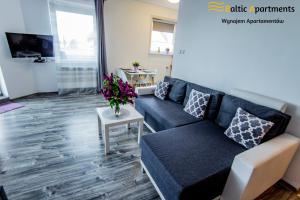 Telewizja i/lub zestaw kina domowego w obiekcie Baltic Apartments - Apartament Słoneczny Taras