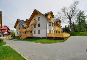 Budova, v ktorej sa apartmán nachádza