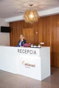 Vstupní hala nebo recepce v ubytování Hotel Eminent