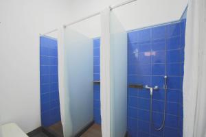 Um banheiro em Santa Maria Hostel
