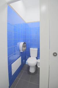 Um banheiro em Santa Maria Hostel