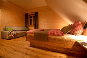 Posezení v ubytování Arlitscherhof Ferienwohnungen und Chalets