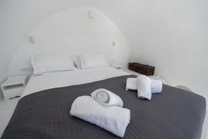 Postel nebo postele na pokoji v ubytování Astrea Suites Notus Dome House