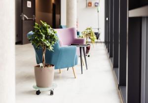 Posezení v ubytování Hotel Smart Liv'in