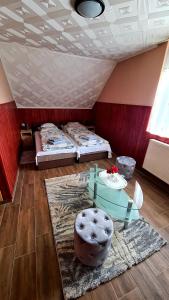 Voodi või voodid majutusasutuse Veronika Guesthouse toas