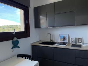 Cucina o angolo cottura di Studios con vista