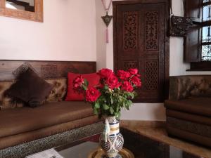 Posezení v ubytování Riad Charme d'Orient Adults Only