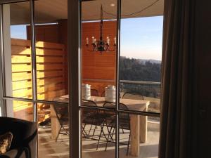 Balkón nebo terasa v ubytování Appartement Am Postwiesen + 8 fotografií