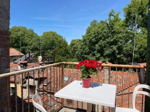 Un balcón o terraza en Hotel San Geremia