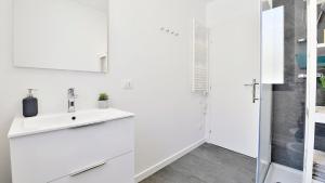 Kúpeľňa v ubytovaní Villa Barcolana
