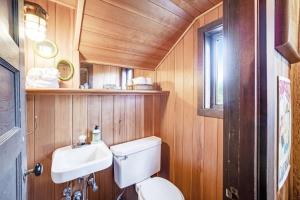 Et bad på Historic Haystack Cabin