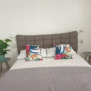 Postel nebo postele na pokoji v ubytování Apartment la Grotta Pizzo