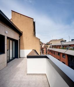 widok z dachu budynku w obiekcie Apartamentos Líbere Bilbao La Vieja w mieście Bilbao