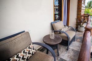 Posezení v ubytování Hotel Macondo Holbox