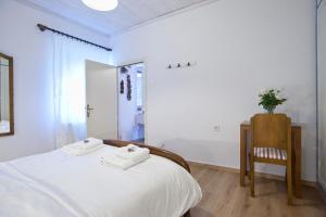 Posteľ alebo postele v izbe v ubytovaní Guesthouse Simou with view 3 bedrooms