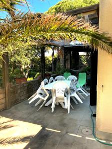 A patio or other outdoor area at Punta Ala Flat