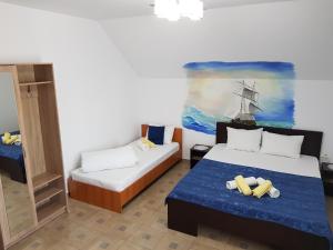 Krevet ili kreveti u jedinici u objektu EL Capitano - Mamaia Nord