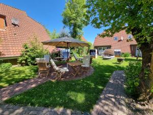 Zahrada ubytování Hotel Garni Friesenhuus
