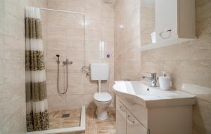 Koupelna v ubytování Apartman Ana Marija
