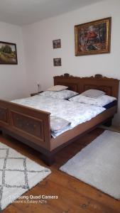 Postel nebo postele na pokoji v ubytování Atelier Spojovaci