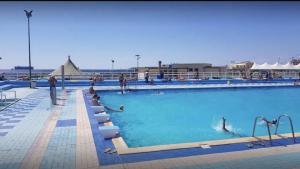 Bazén v ubytování CASAMIELI, Nuovo, vicino al porto al mare e al centro nebo v jeho okolí