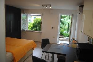 Posezení v ubytování Apartments Samec