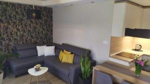 Kuchyň nebo kuchyňský kout v ubytování Barka Apartman