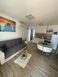 sala de estar con sofá y mesa en Apartman Gabrijela, en Opatija