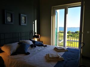 Postel nebo postele na pokoji v ubytování Villa Gorana + 28 fotografií
