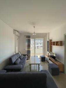 Posezení v ubytování Nimfeum Apartments
