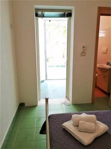 Postel nebo postele na pokoji v ubytování Maresalento Villetta Dante