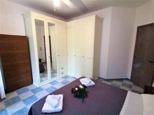 Postel nebo postele na pokoji v ubytování Maresalento Villetta Dante