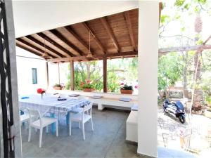 Zahrada ubytování Maresalento Villetta Dante
