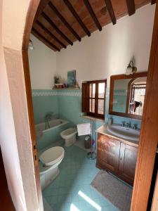 Kúpeľňa v ubytovaní Casa vicolo dell’assedio
