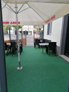Restaurace v ubytování Hotel du Stand