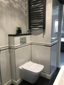 Kúpeľňa v ubytovaní Saviano Mare Villa