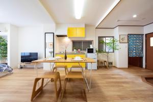 Posezení v ubytování 寅ホテル 台東 Hotel 寅 台东 Tora Hotel Taito D